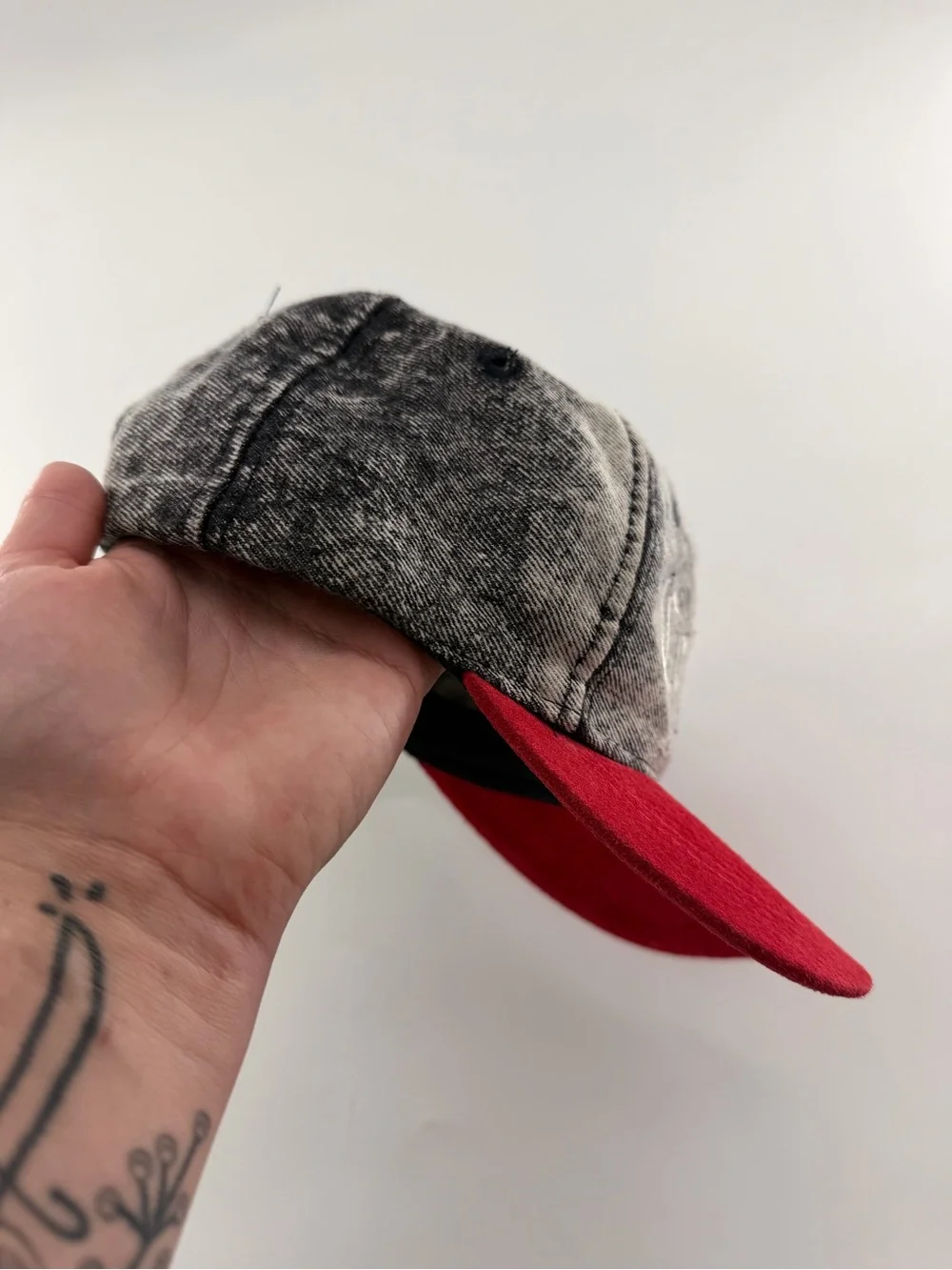 Vintage Corona Extra SnapBack Hat Men’s Denim and Red One Size 90’s Beer - Picture 3 of 8
